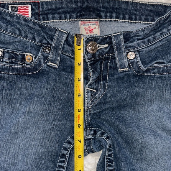 True Religion Stella Skinny Low Rise,Size 26x33 - Picture 7 of 15